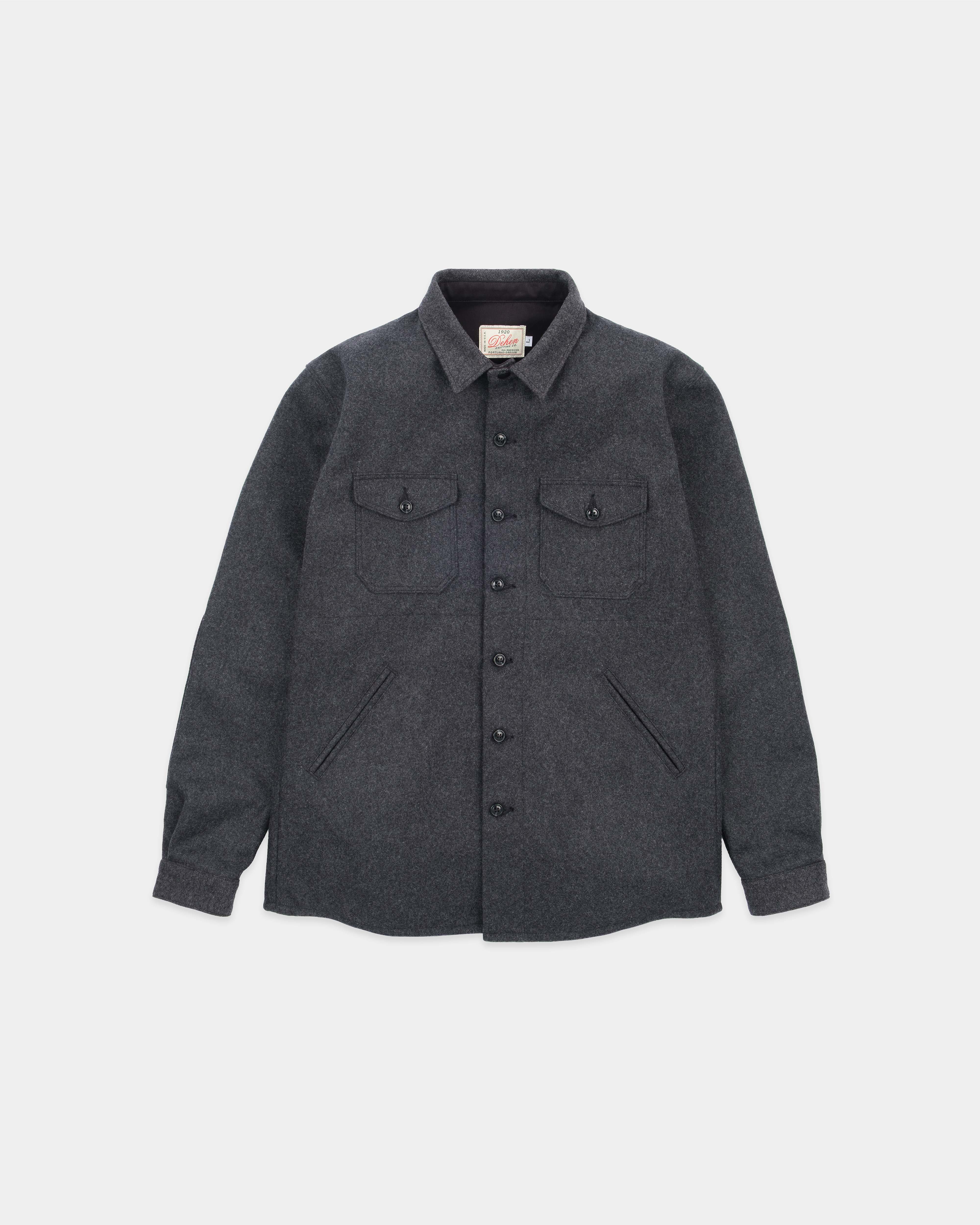 Crissman Overshirt - Dark Charcoal